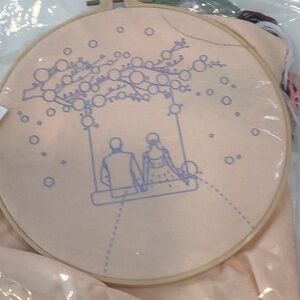 EMBROIDERY DIY ART CRAFT KIT
